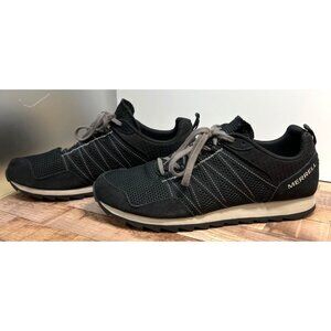 Merrell Mens Black Athletic Sneakers Lace-Up Lightweight Durable Sole 11.5